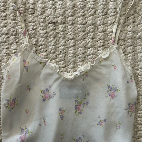 Reformation - Fiddle Ruffled Camisole - S - Picture 3 of 7